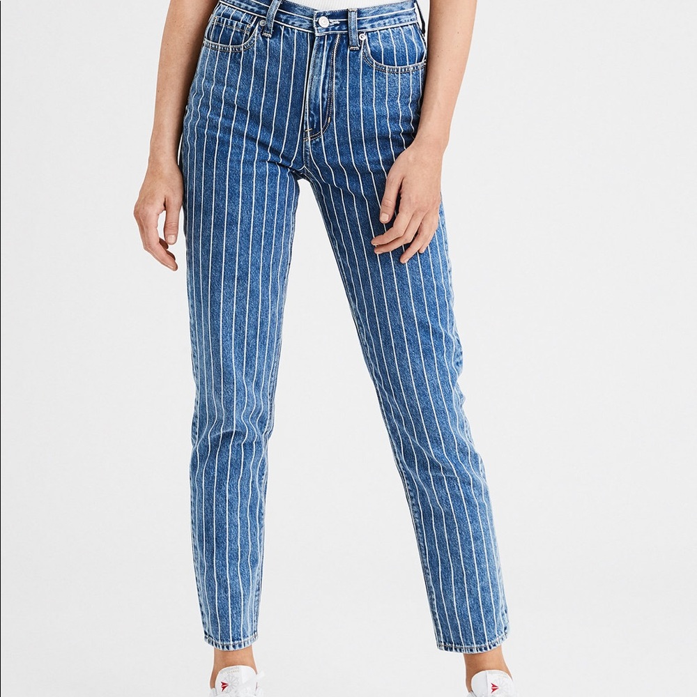 American eagle striped leggings